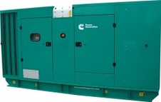 Дизельный генератор Cummins C275D5 в кожухе