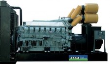 Дизельный генератор Aksa APD-1425M с АВР