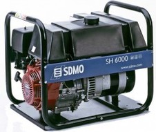 Бензиновый генератор SDMO SH 6000-C (SH 6000-S)