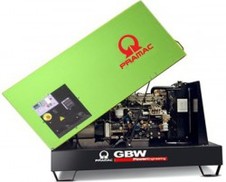Дизельный генератор Pramac GBW 15 P в кожухе с АВР